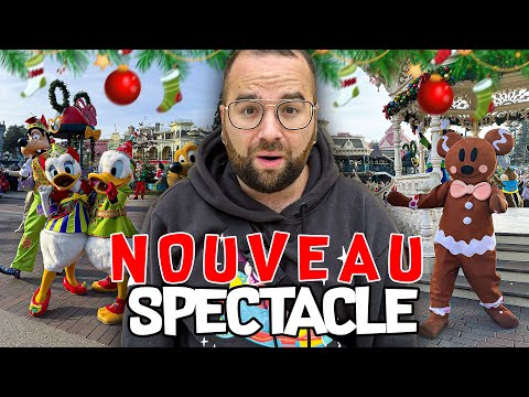 NOUVEAU SPECTACLE DE NOËL à DISNEYLAND PARIS