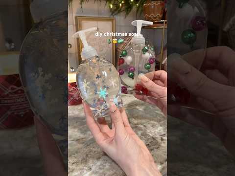 DIY Christmas Soap 🎄 #christmas