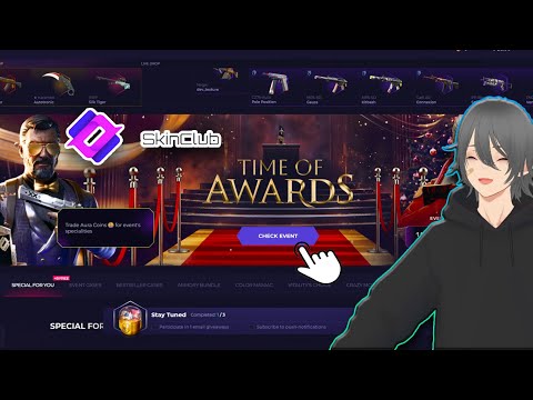 (Day 1/365) Times Of Awards Event | SkinClub CSGO Crate Openings