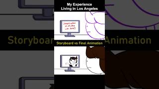 Storyboard vs Animation: Living in Los Angeles (shot 1)