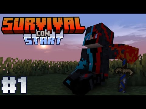 Jogando Survival Com Amigos - Live ON! 🔥🥳