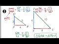 Exploring Similar Triangles: AA, SSS, SAS Concepts