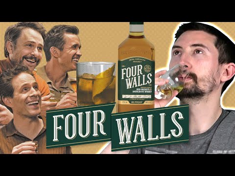 Irish People Try Four Walls Irish American Whiskey (Always Sunny)