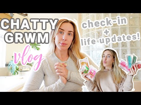 chatty grwm & life check-in! medical travel, daycare, marathon running, more