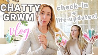 chatty grwm & life check-in! medical travel, daycare, marathon running, more