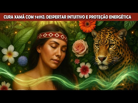 🌟 Cura Xamânica com 741Hz | Purificação Espiritual, Despertar Intuitivo e Proteção Energética