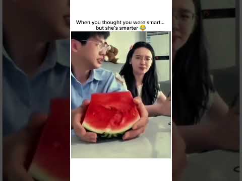 When you thought you were smart... but she's smarter 😂