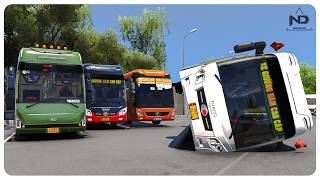 ETS2 Online - Đoàn Xe Giường Nằm Chở Khách Đi Đà Lạt... BẤT ỔN !!