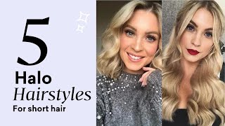 Download Thumbnail For Hairstyles For Short Hair With Halo Hair