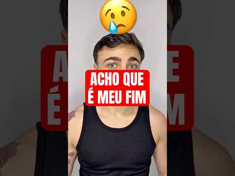 ACHO QUE NÃO VOU SOBREVIVER A PRIMEIRA AULA NÃO