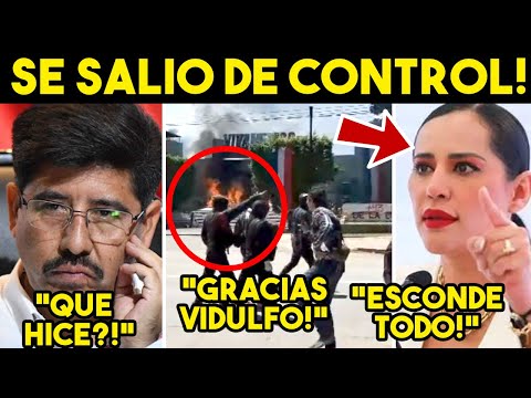 ARDE TROYA! TRUENA CORTE, VIDULFO GOLPE A PALACIO. SANDRA DESAPARECE PRUEBAS, UIF LE CAE.