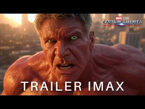 🚨Capitão América 4: TRAILER IMAX (Marvel, 2025)