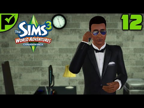 TOP SECRET Mission (MorcuCorp HQ) - Sims 3 World Adventures Ep. 12 [100% Completionist Walkthrough]