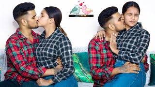 Love Bite Prank On My So Much Cute Girlfriend 😘❤️ || Gone So Much Romantic || Ansh Rajput