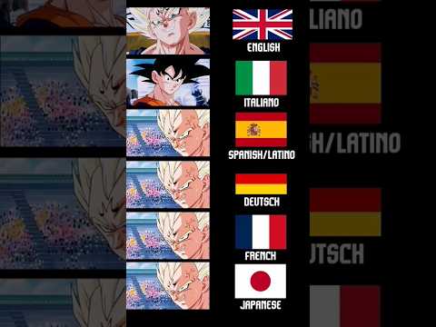 Dragon Ball Z: ¿Mejor doblaje LATINO, INGLÉS o ITALIANO? 🤔🔥 Vota tu favorito 👇