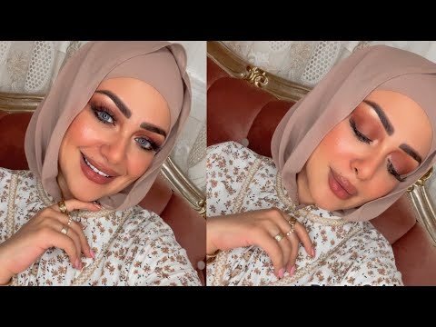 اسهل طريقه لدمج ايشادو العين بخطوه واحده بس ميكب مناسبات سهل وسريع من غير فونديشن🫶♥️