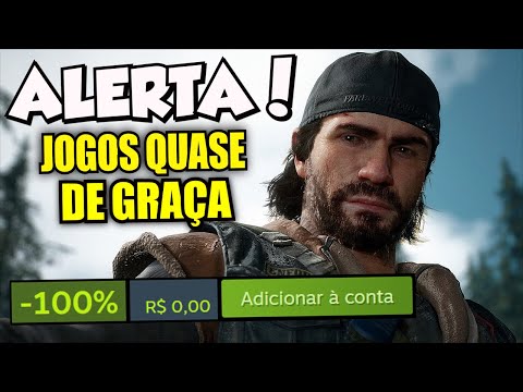 ALERTA ⚠️-  Jogo de R$123 por R$6.15, Days Gone, Nascar e Mais, Corre MUITO!