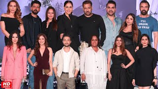 Salman Khan, Arbaaz अपनी दूसरी pregnant बीवी Sshura के साथ आए, Bobby Deol पहुंचे Arpita के बर्थडे
