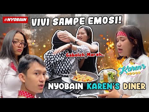 KONTEN TERSERU KAREN'S DINER !! FULL NGAKAK AKHIRNYA KEPANCING EMOSI JUGA!