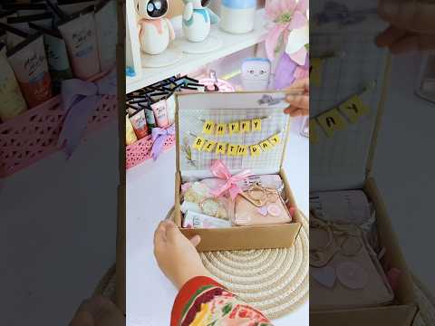 🎂Packing a Birthday Surprise That Looks Too Cute to Open🎀🌷| #shorts #diy #handmade #viral #trending