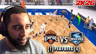 MATCHING UP AGAINST THE NUMBER ONE SEED IN THE PLAYOFFS (NBA 2K26)