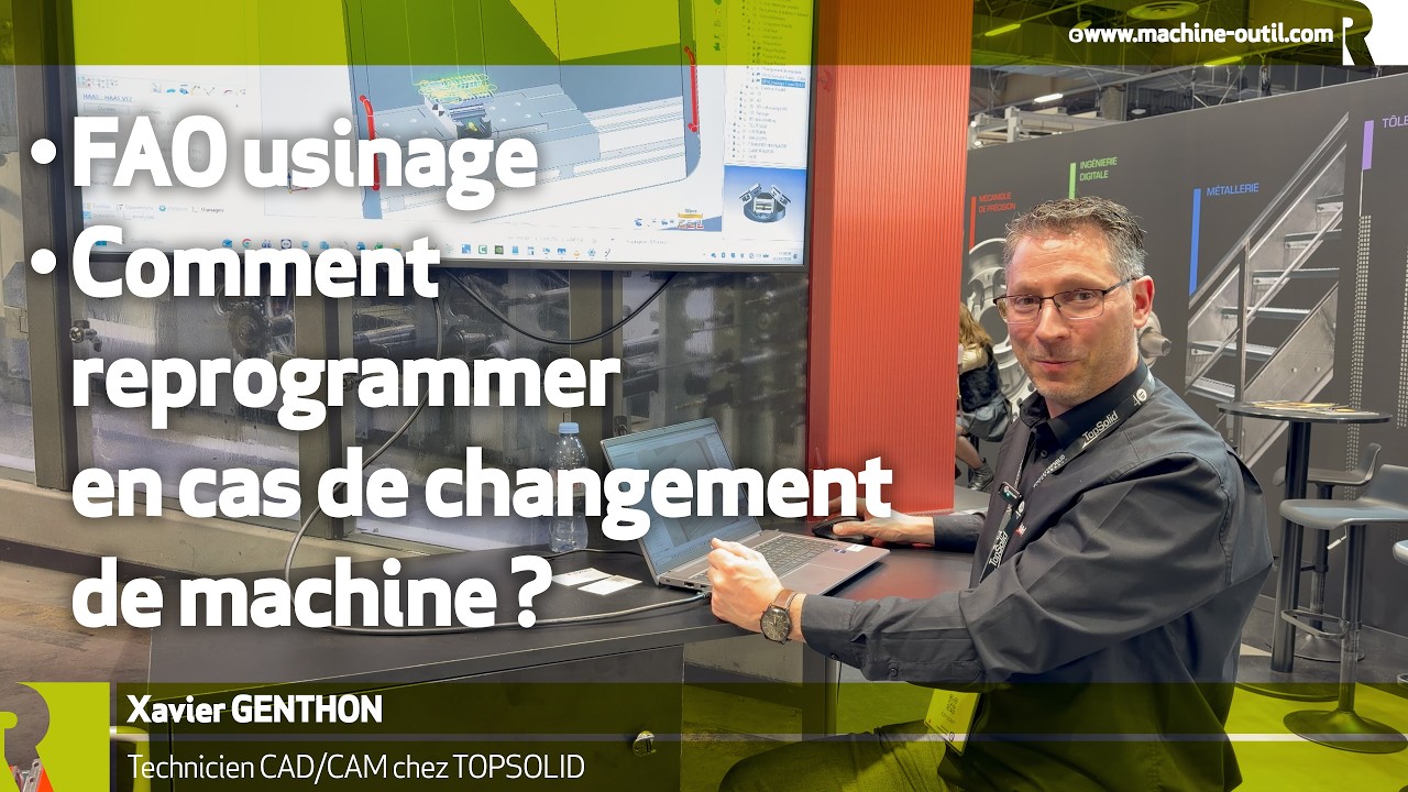 Comment lancer l'usinage sur une 5 axes avec un programme conçu pour une 3 axes