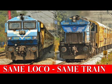 SAME LOCO with the SAME TRAIN !! TALAGUPPA BENGALURU SUPERFAST EXPRESS | Indian Railways