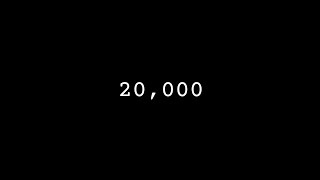 20,000 subs (+reading your comments)