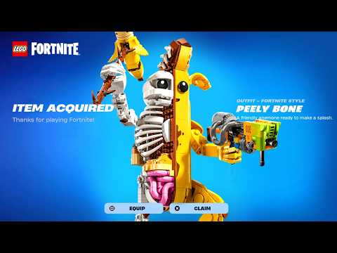 Is LEGO FORTNITE Peely Bone Set Worth it? (Lego Build + Review)