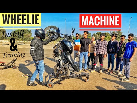 How To Install WHEELIE MACHINE @Bhadoria_Stunt_Academy