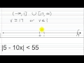 Solving Absolute Value Inequalities