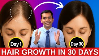HOW TO STOP HAIR LOSS | Scientifically Proven Ways to Regrow Hair Naturally