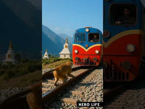 MIRACLE! Lord Hanuman Himself Appears to Save a Train Full of Peoples ! 🙏