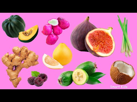 Learning Berries Fruits&Vegetables Part 2  | Learn Berries names & names of fruits and vegetables