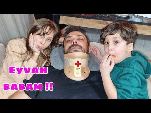 EYVAH BABAM HASTA OLDU !! HASTA BAKICI VLOG !