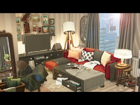 NOT SO TIDY APARTMENT | The Sims 4: Speed Build