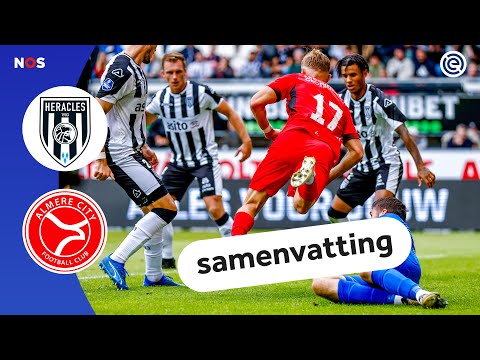 Afgekeurde goal en lat geraakt in Almelo❌ | Heracles – Almere City | Samenvatting eredivisie