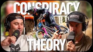 Amaury Pierron PLANNED to CRASH at Les Gets?