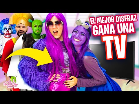 EL MEJOR YOUTUBER CON EL MEJOR DISFRAZ GANA UNA TELEVISIÓN | MIS PASTELITOS