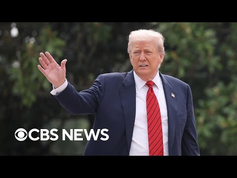 YouTube video thumbnail: Trump Imposes Additional 25% Tariffs on India as 50% Tariffs Against Brazil Begin