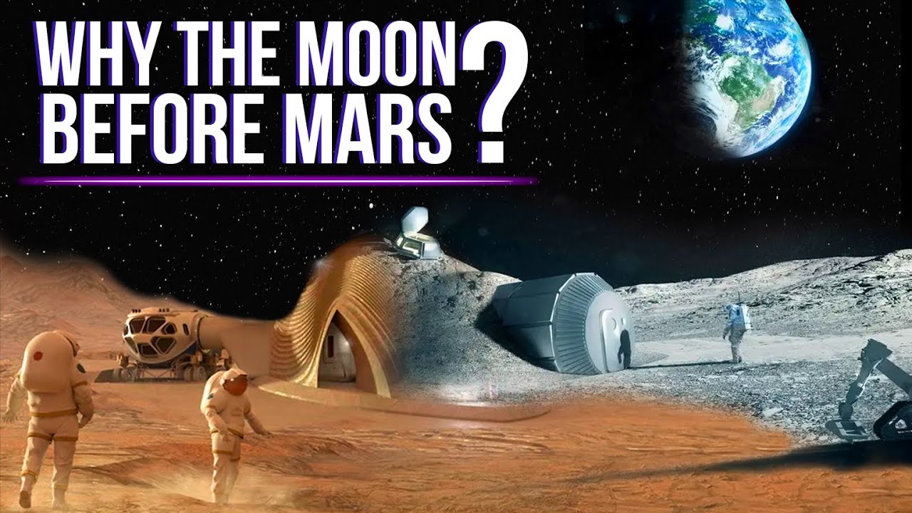 Mars? No, It’s Better to Colonize The Moon First!