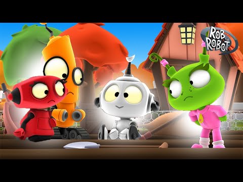 Garden Grown… and Overblown! | Rob The Robot | Preschool Learning