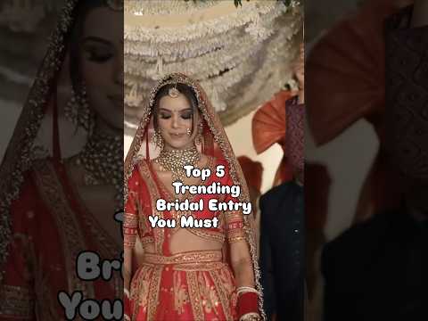 Top 5 Trending Bridal Entry Songs ✨👰‍♀️👍 #bridalentrydance #bridalentry #bridalsong #wedding #bride