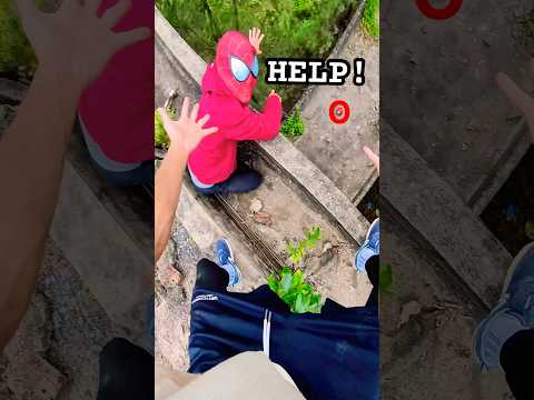Bring my ball.!!😭Ep.125🏀 #spiderman #parkour #shorts