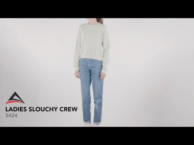 Ladies' Slouchy Sweatshirt (LT-50008)