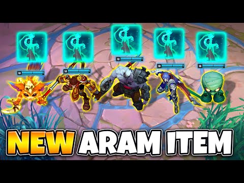 RIOT ADDED A NEW ITEM TO ARAM... SO WE BUILT 5 OF THEM