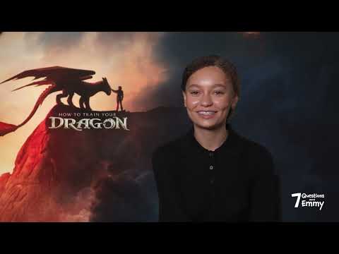 Nico Parker from 'How to Train Your Dragon' answers 7 Questions with Emmy