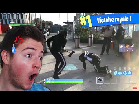 FORTNITE DANS LA VRAIE VIE !