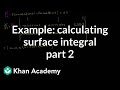 Understanding Surface Integrals and Cross Products