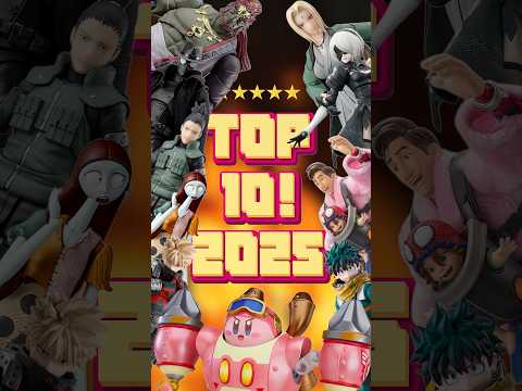 TOP 10 de FIGURAS 2025 🔥 SH Figuarts Figma Nendoroid Revoltech ✨ #figurasdeaccion #naruto #anime